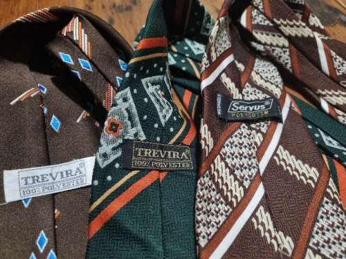 3 x Vintage Ties / Retro Ties