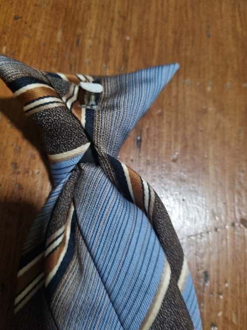 Vintage Curzon Clip On Tie