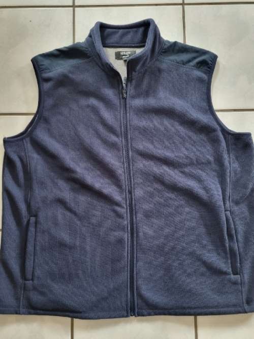 David Jones Navy sleeveless Jacket - Regular Fit - Size XXXL