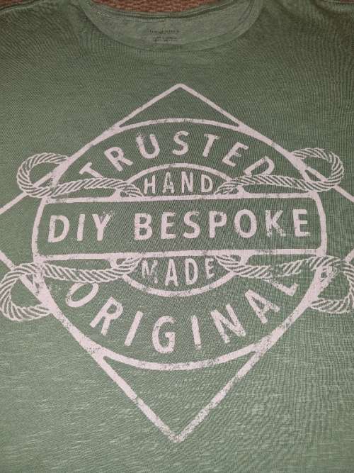 David Jones - Regular Fit T-shirt - Size Large - 100% Cotton