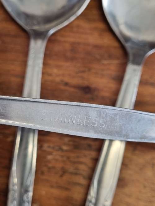 3 x Large Stainless Steel Serving Spoons