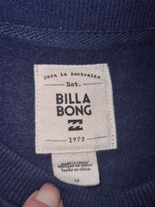 Navy Billabong Top - Age 14 Years - Great condition!