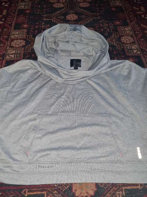 Cotton On Cropped fitness Hoodie - Light Grey - Age 11-12 Years
