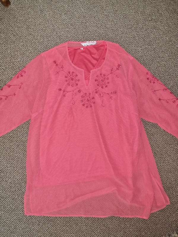 Donna Claire 4 Piece Set - Jacket, Pants, Shirt and Cami - Beautiful!!! Size XL