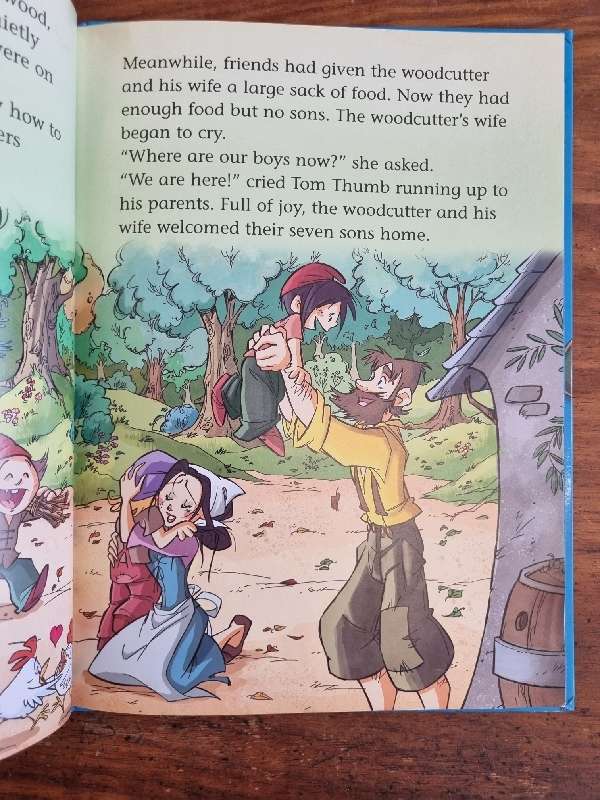 Tom Thumb - with large print for easy reading