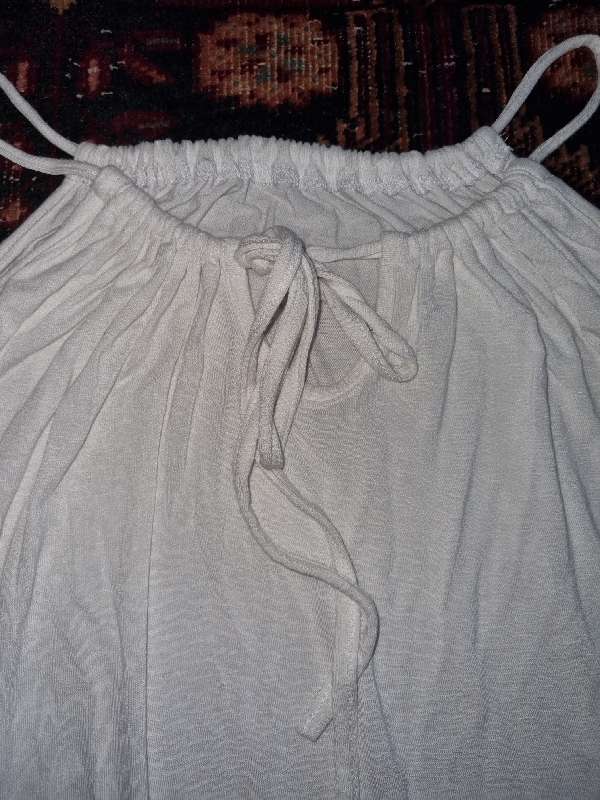 Woolworths white Short summer dress or Long Top - Size M