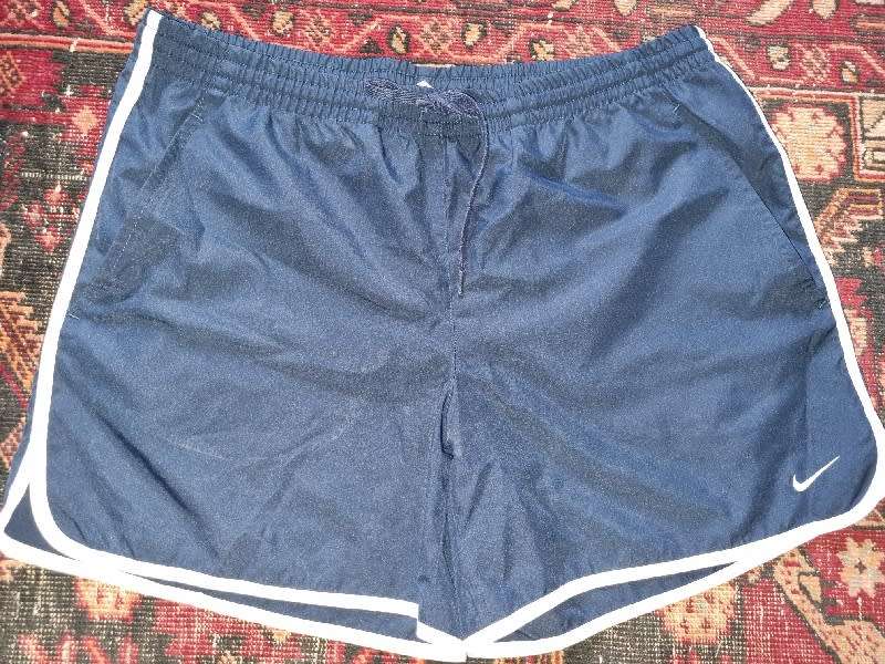 Vintage Style Nike Shorts - Size L - Navy