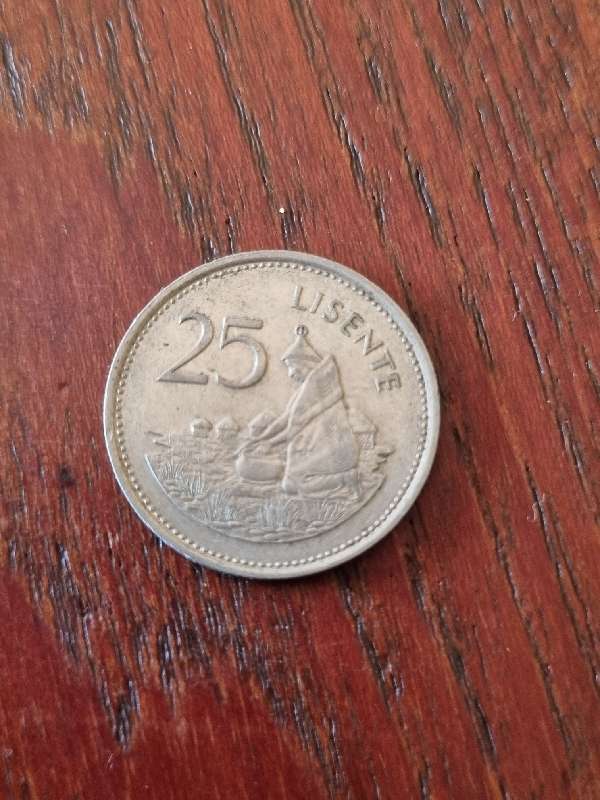 1979 25 Lisente - Lesotho