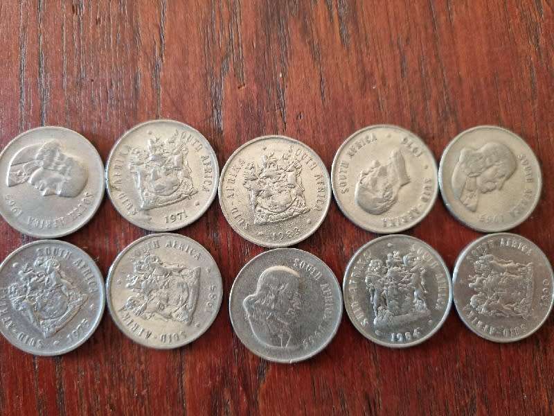 10 x 20c Coins