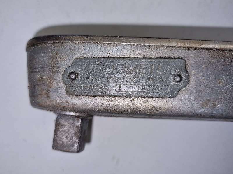 Vintage Snap-on Torque Wrench - Torq-O-Meter - USA - Foot-Pounds