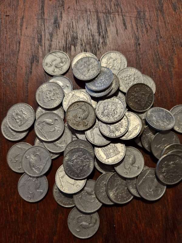 57 x 5c Coins