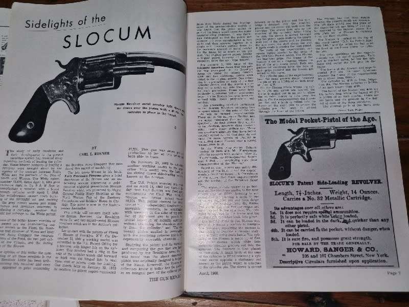 The Gun Report - Magazine - April 1966 - Sidelights of the Slocum