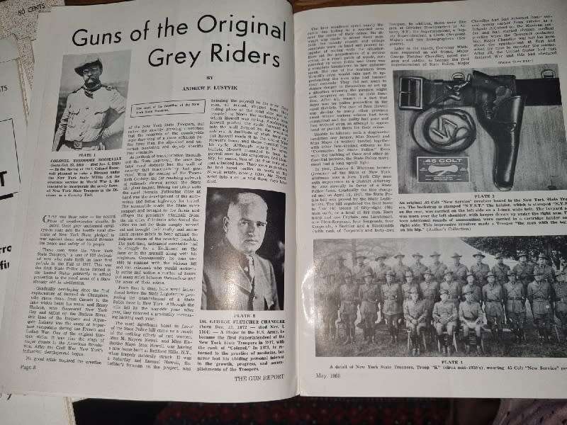 The Gun Report - Magazine - May 1966 - Guns of the Original Grey Riders