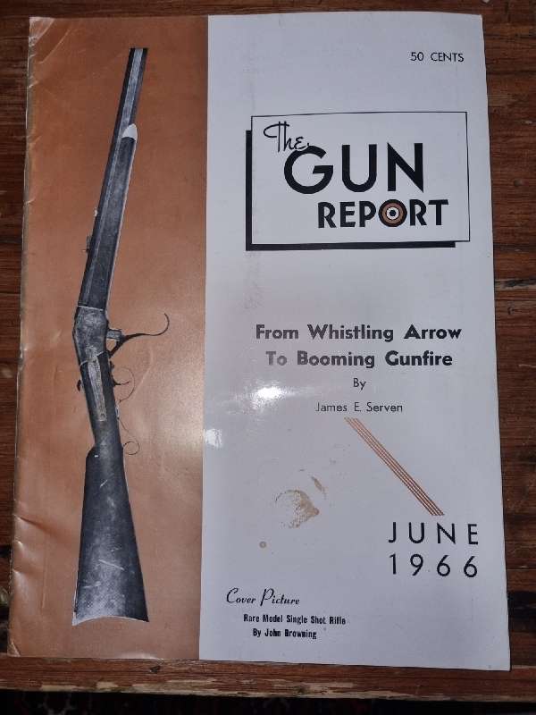The Gun Report - Magazine - June 1996 - From Whistling Arrow to Booming Gunfire