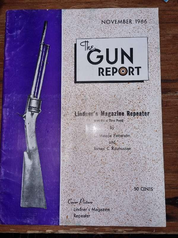 The Gun Report - Magazine - November 1966 - Lindner`s Magazine Repeater