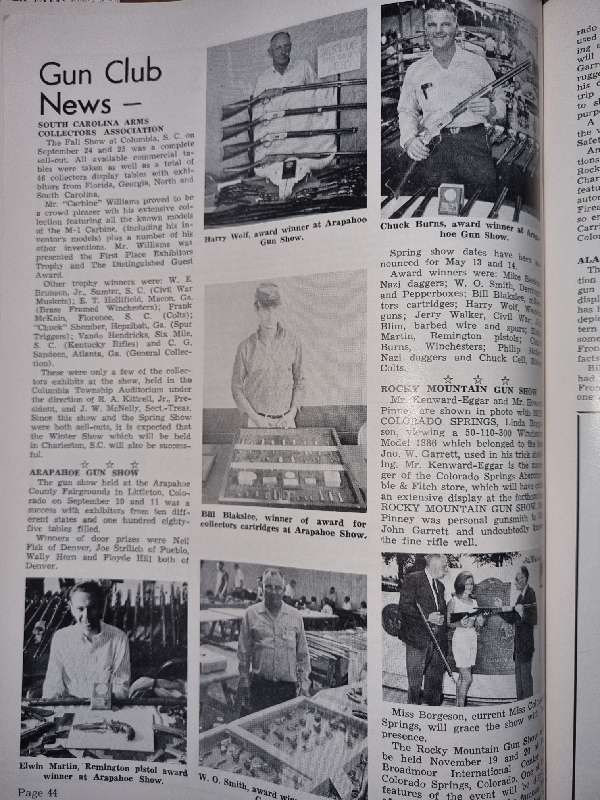 The Gun Report - Magazine - November 1966 - Lindner`s Magazine Repeater