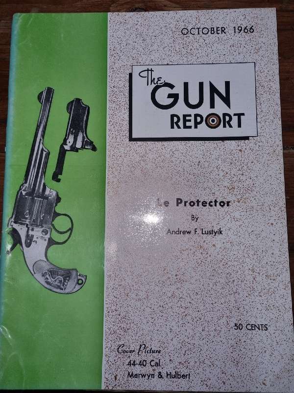 The Gun Report - Magazine - October 1966 - Le Protector