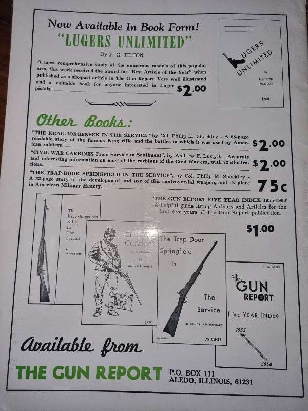 The Gun Report - Magazine - October 1966 - Le Protector