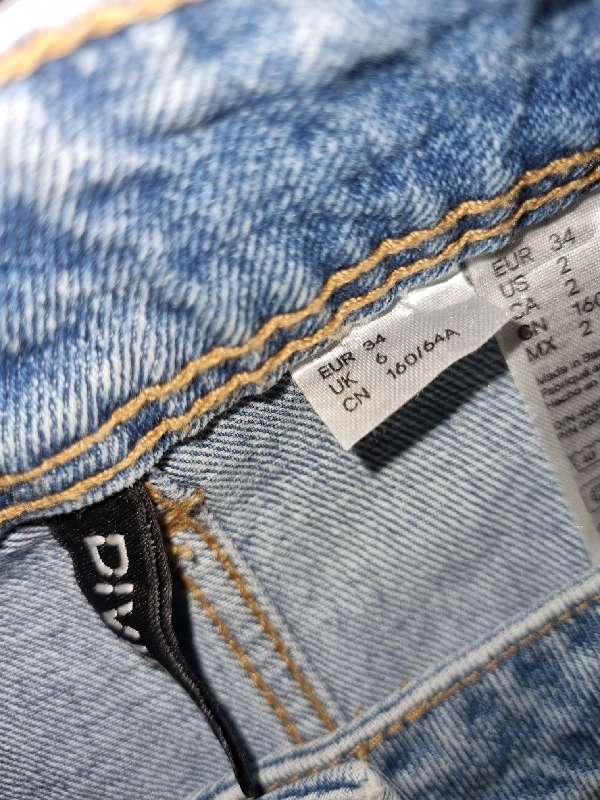 Denim Skirt - Size UK 6 - Will fit a size Small