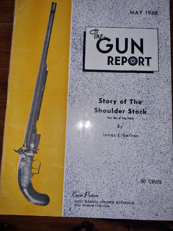 The Gun Report - Magazine - May 1968 - Story of The Shoulder Stock