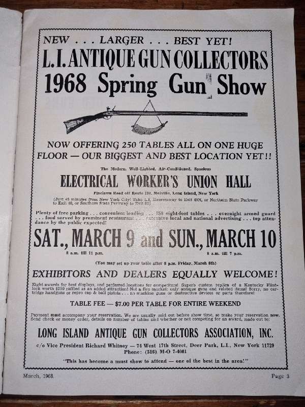The Gun Report - Magazine - March 1968 - New York Militia Rifle Trails of 1896