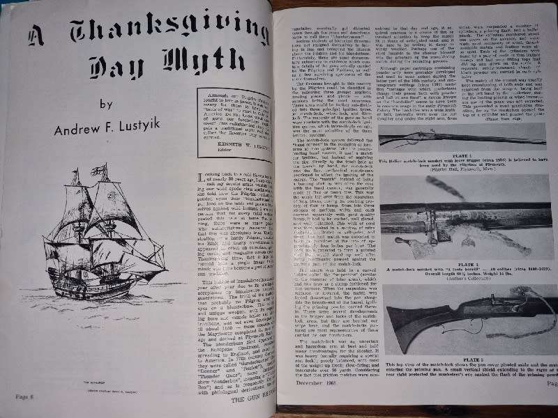 The Gun Report - Magazine - December 1966 - A Thanksgiving Day Myth