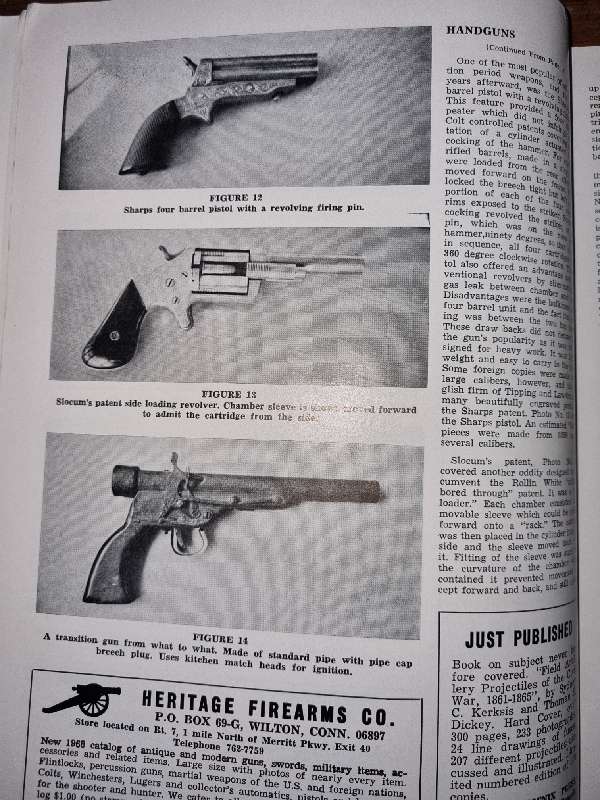 The Gun Report - Magazine - August 1968 - Handguns of the Transition Era
