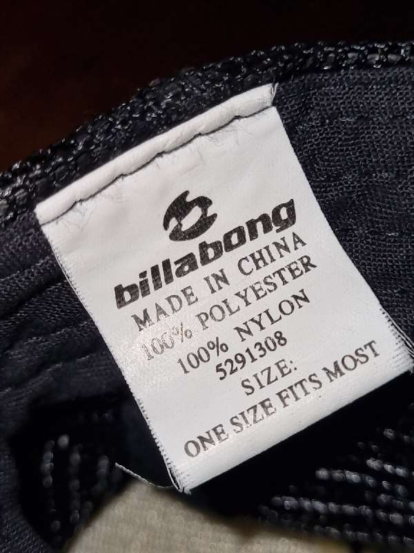 Billabong cap with bling detail