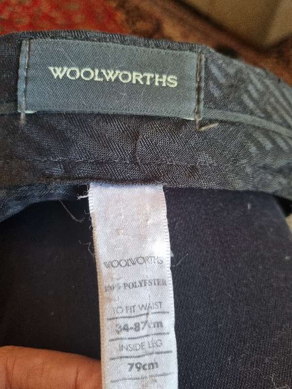 Woolworths Black Suit - 2 Piece Jacket and Pant