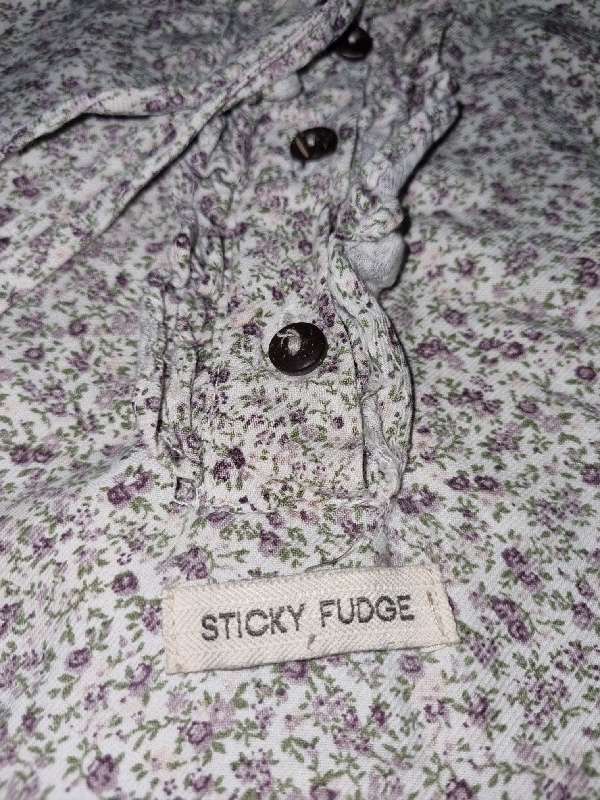 Sticky Fudge Floral Top - Age 12-18 months - 100% Cotton