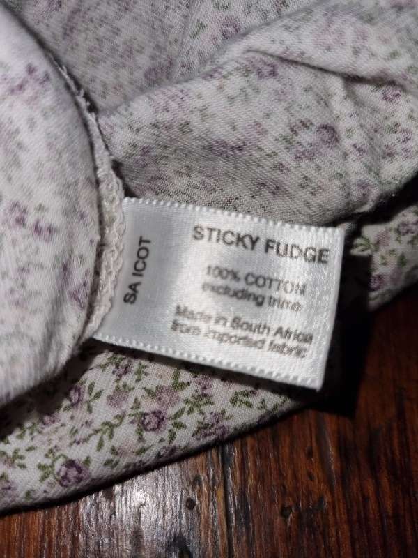 Sticky Fudge Floral Top - Age 12-18 months - 100% Cotton