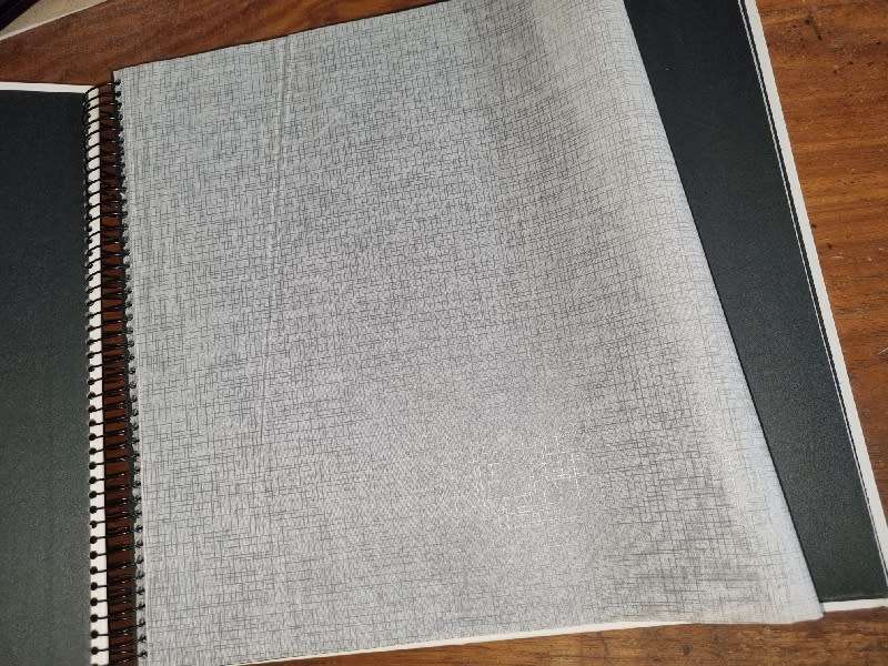 Ring Bound book for scrapbooking or photos - 21 pages - New - Never used - Pages are 31cm x 32cm