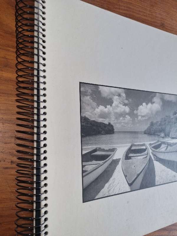 Ring Bound book for scrapbooking or photos - 21 pages - New - Never used - Pages are 31cm x 32cm