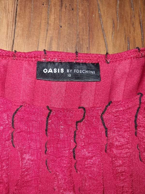 Red Top - Size 12 - Oasis by Foschini
