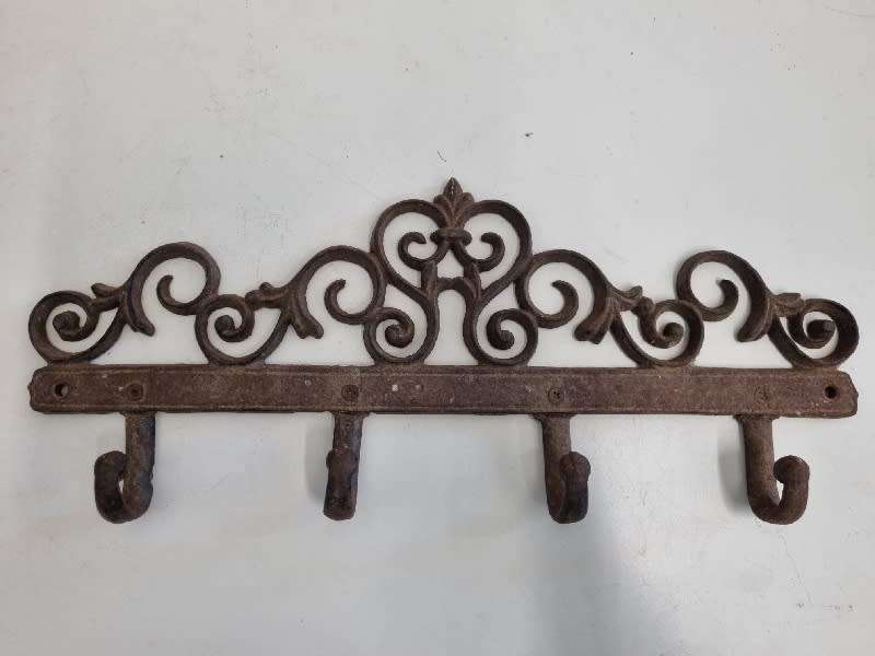 Beautiful Rustic Cast Iron Wall Hook