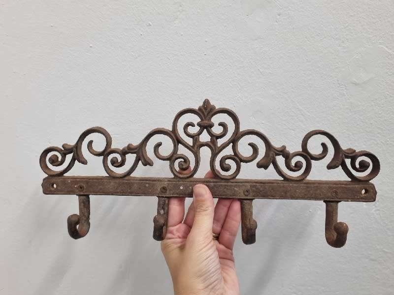 Beautiful Rustic Cast Iron Wall Hook