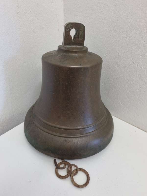Very Large Antique Church Bell - Solid Brass - HEAVY item!!!