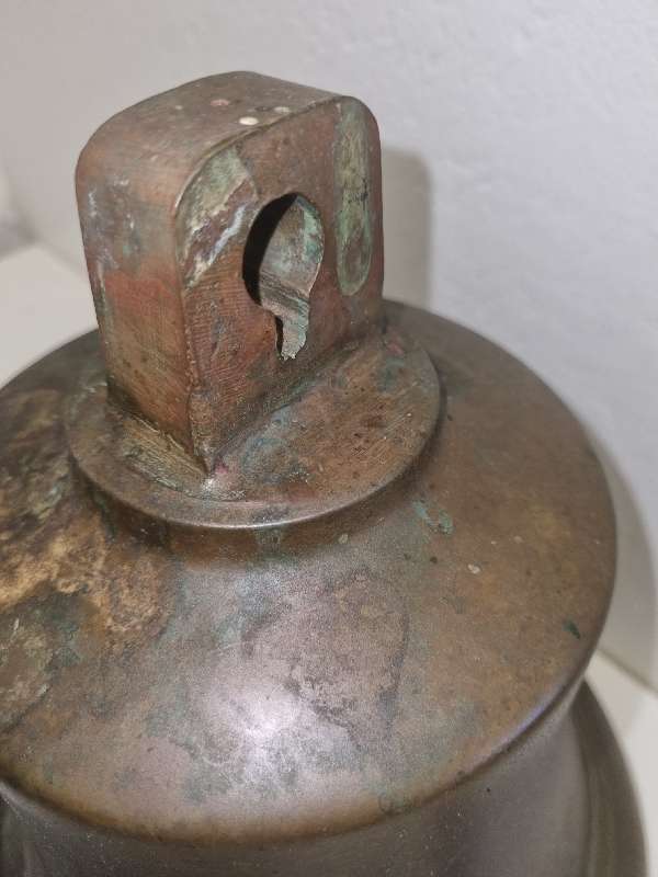 Very Large Antique Church Bell - Solid Brass - HEAVY item!!!