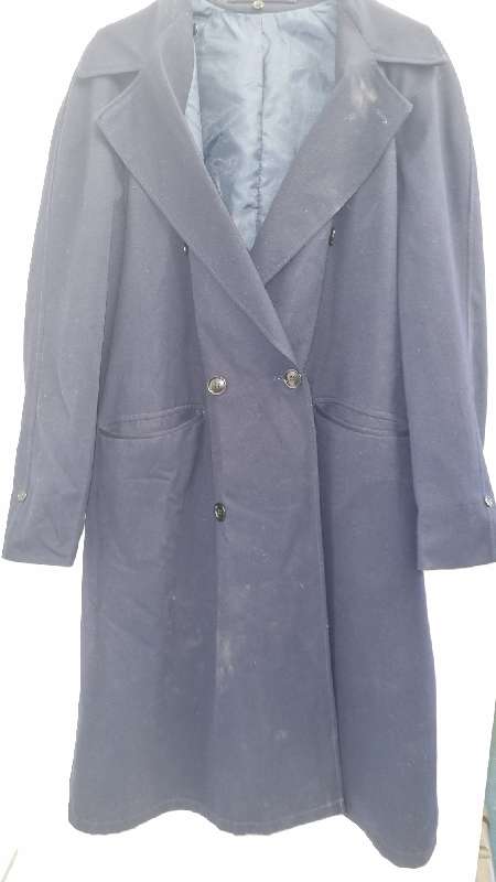 Vintage Transnet Navy Coat - Size 97
