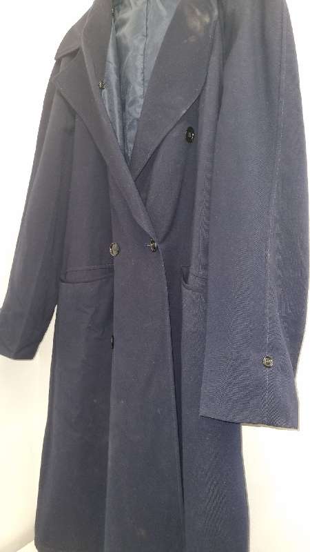 Vintage Transnet Navy Coat - Size 97