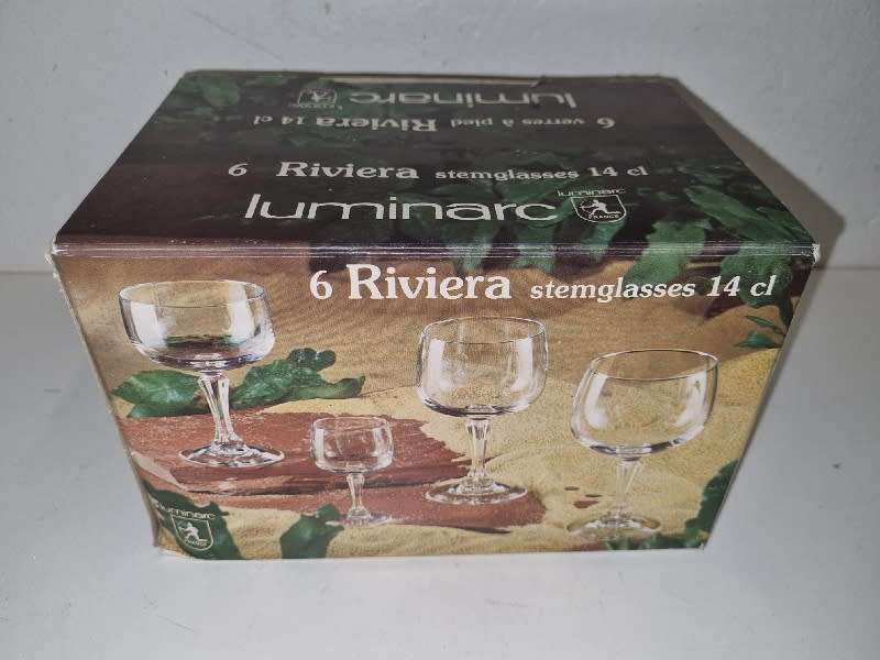 6 x Luminarc Riviera 14cl Stemglasses - Stamped Botha Wynkelder