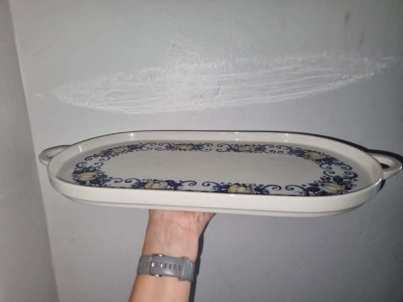 Large Villeroy & Boch Porcelain Sandwich tray - Made in Luxembourg
