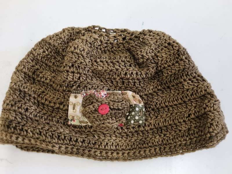 Hand crafted crochet teapot cozy
