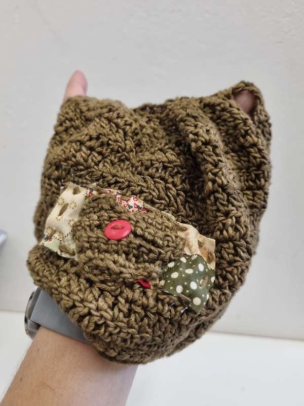 Hand crafted crochet teapot cozy