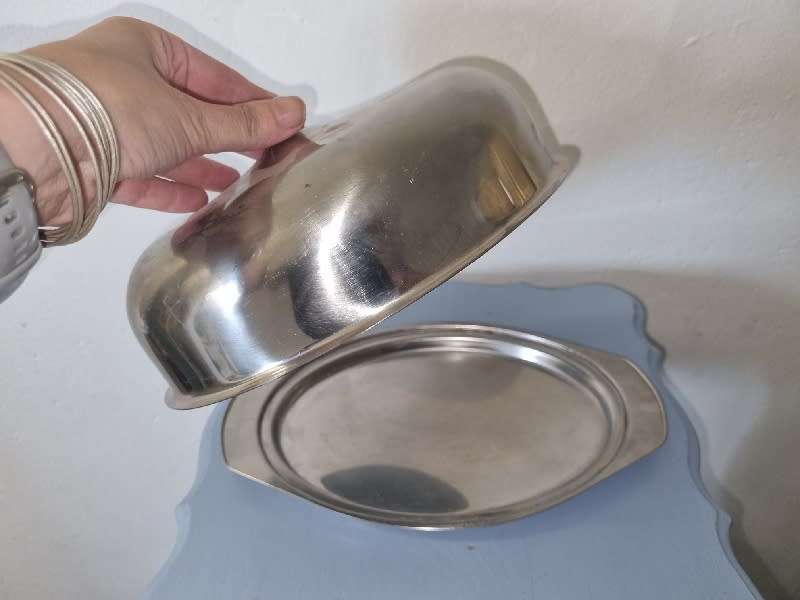Stainless Steel Dome - Base and Lid