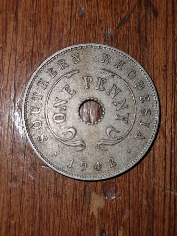 Soutern Rhodesia One Penny - 1942