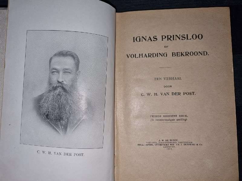 Ignas Prinsloo of Volharding Bekroond - C.W.H v.d. Post - 1917