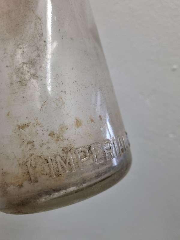 Vintage Milk Bottle - Chelsea Dairy Ltd - Port Elizabeth - 1 Imperial Quart