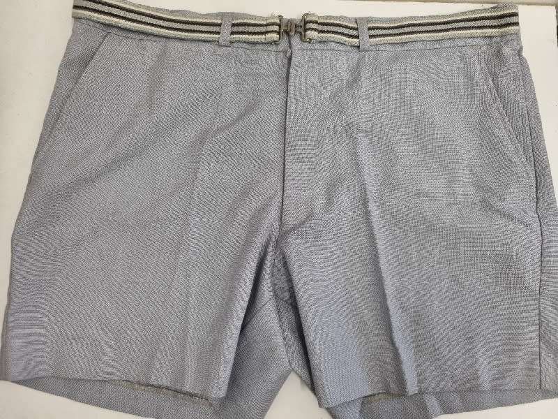 Vintage Retro Men`s shorts - Grey - Size 36