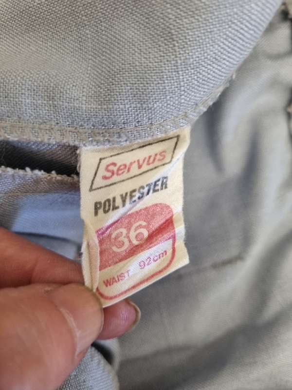 Vintage Retro Men`s shorts - Grey - Size 36
